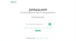 Desktop Screenshot of jonluca.com